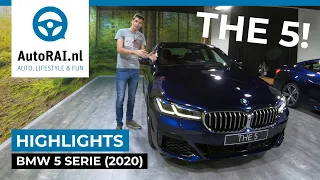 Eerste kennismaking vernieuwde BMW 5 Serie (2020) - AutoRAI TV
