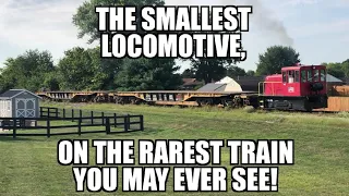 The rarest train with the smallest locomotive you may have ever seen, plus some CSX action too!