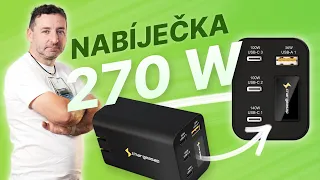 Novinka z IFA 2023: nejmenší super nabíječka s 270W v praxi (Alisczech vol. 809)