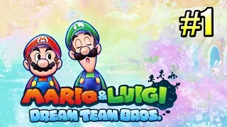 Mario & Luigi Dream Team Bros {3DS} прохождение часть 1 — Новые ПРИЛЮЧЕНИЯ