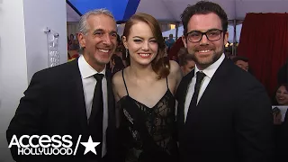 SAG Awards 2017: Emma Stone 'Overwhelmed' By 'La La Land's' Oscar Nom Sweep | Access Hollywood