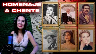 VICENTE FERNANDEZ, EL PIPORRO, FELIPE ARRIAGA, LOLA BELTRAN, PALOMA SAN BASILIO Y LA PRIETA LINDA