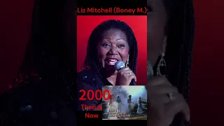Liz Mitchell (Boney M.) then and now #boneym  #disco  #music  #smusic  #rasputin  #abba