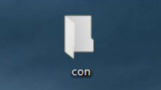 Unusable folders in Windows