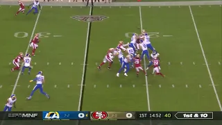 Odell Beckham Jr FIRST CATCH WITH RAMS | Rams vs 49ers Highlights