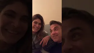 IG Live Robbie Williams and Ayda 19/05/2019