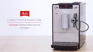 Melitta® Solo® & Perfect Milk - Tutorial: Kaffeevollautomat reinigen