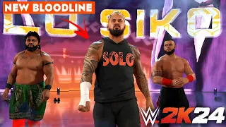 The New Bloodline Full Epic Entrance | WWE 2K24