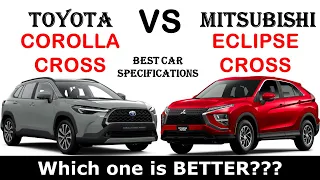 ALL NEW Toyota COROLLA CROSS Vs ALL NEW Mitsubishi ECLIPSE CROSS | Which one is better ?