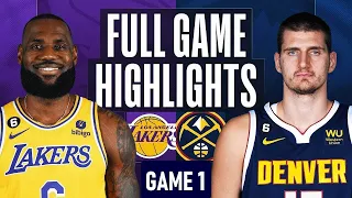 LAKERS vs NUGGETS FULL GAME 1 HIGHLIGHTS | May 16, 2023 | 2023 NBA Playoffs Highlights NBA 2K23