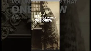 Why women in Victorian era grow their hair to their ankle?  #shorts  #shortvideo #victorianera