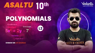 Polynomials L2 | Class 10 | Asaltu | Shimon Sir | Vedantu Master Tamil |