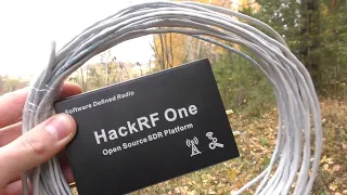 📡АНТЕННА ИЗ "ВИТУХИ" СЛУШАЕМ РАДИОЛЮБИТЕЛЕЙ НА SDR HACKRF ONE👍