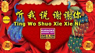 听我说谢谢你 – TING WO SHUO XIE XIE NI – MANDARIN KARAOKE SONG WITH LYRICS