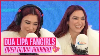 Dua Lipa on 'Houdini', meeting Margot Robbie, the Barbie movie and fangirling for Olivia Rodrigo! 💖