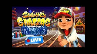 🔴 Subway Surfers World Tour 2017 - Saint Petersburg Gameplay Live stream - AAA Guys vlog Presents