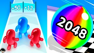 join Bulb, Ball Run 2048,Sandwich Runner, Bridge Race 3d Race Master 3D Funny Gameplay