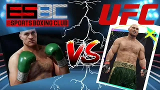 Esports Boxing Club - Comparing Tyson Fury Picture in ESBC & UFC 4