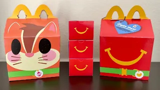 Opening NEW "Adopt Me!" Happy Meal Toys!