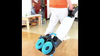 Mini Mop Autoscrubber Demo - Floor Cleaning Machine for Home, Factory, Warehouse, Offices