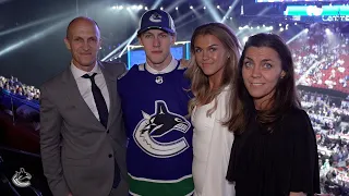 Jonathan Lekkerimäki - Sights and Sounds at NHL Draft Day One