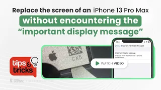 iPhone 13 Pro Max Display IC Transfer | (Tips and Tricks #55)