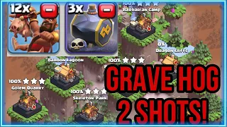 3 Star Every Clan Capital District in 2 Hits | PJ GAMING #clashofclans #coc #gaming