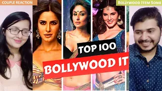 Couple Reaction on Top 100 Best Bollywood Item Songs Of All Time | Hindi Item songs