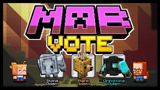 MINECRAFT MOB VOTE - ESSES SÃO OS NOVOS GOLENS QUE PODERIAM PARTICIPAR DA VOTAÇÃO DE MOBS