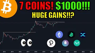 7 Coins For Huge Gains | How I Would Invest $1000 In Cryptocurrency Today! [DEFI EDITION] | Bitcoin