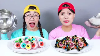 Real Food VS Fake Food Challenge 진짜 음식 챌린지 DONA 도나