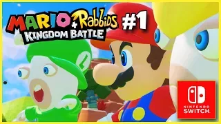 RABBIDS ZORGEN VOOR CHAOS! | MARIO + RABBIDS #1 | FF GAMEN! | RICKACHU