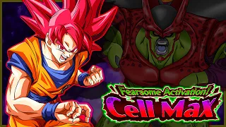 I LOVE THIS UNIT! HOW TO BEAT FEARSOME ACTIVATION CELL MAX WITH SAIYAN DAY GOD GOKU [Dokkan Battle]