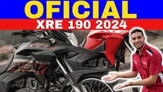 Honda XRE 190 2024: O Que Há de Novo? PREÇOS, Cores e Detalhes! Tudo sobre a Honda XRE 190 2024