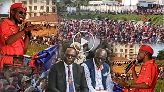 H.E Bobi Wine akyankalanyiza bana Masaka nga Ayimba ku Abed Bwanika ne Mpuuga. Binyuma tosubwa