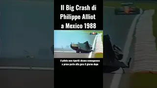 il Big Crash di Alliot in Messico 1988 #f1 #crash