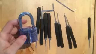 Schloss knacken (Lockpicking) für Anfänger - Tutorial - Deutsch / German -