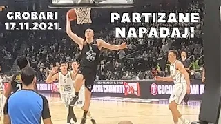 ARENA ILI PIONIR - PARTIZAN NEZAUSTAVLJIVO NAPADA! 18.11.2021.