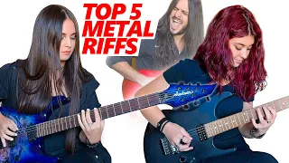 Top 5 METAL Guitar Riffs - Frozen Crown