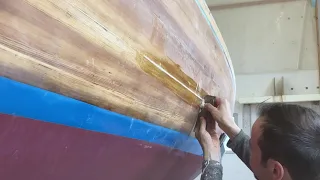 Woodenboat repair / Puuvenen  korjaus / Båtreparation