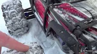 Traxxas Summit-Тест по снегу (snow test)