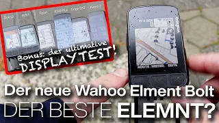 Wahoo Elemnt Bolt  V2: Einrichtung, Navigation/Routing, Testfahrt,Vergleich mit Roam,Garmin 830/1030