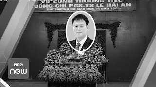 Xúc động tang lễ Thứ trưởng Bộ GD&ĐT Lê Hải An | Tin tức Việt Nam mới nhất | TT24h