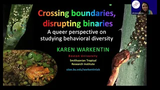 Crossing boundaries, disrupting binaries: A queer perspective on studying behavioral diversity