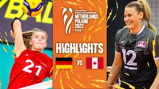 🇩🇪 GER vs. 🇨🇦 CAN - Highlights  Phase 1| Women's World Championship 2022