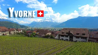 Yvorne Switzerland 4K | Member of the Most Beautiful Villages | EP02