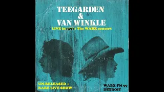 Teegarden & Van Winkle  "LIVE in 1971: The WABX Concert" (rare set of Detroit / Tulsa '70s rock)