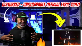 Disturbed - Unstoppable Official Lyric Video - Producer Reaction