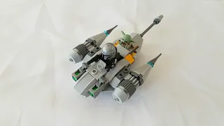 Lego Star Wars #75363: The Mandalorian N-1 Starfighter Microfighter [speed building]