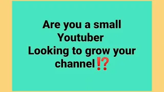 How to grow your channel fast?